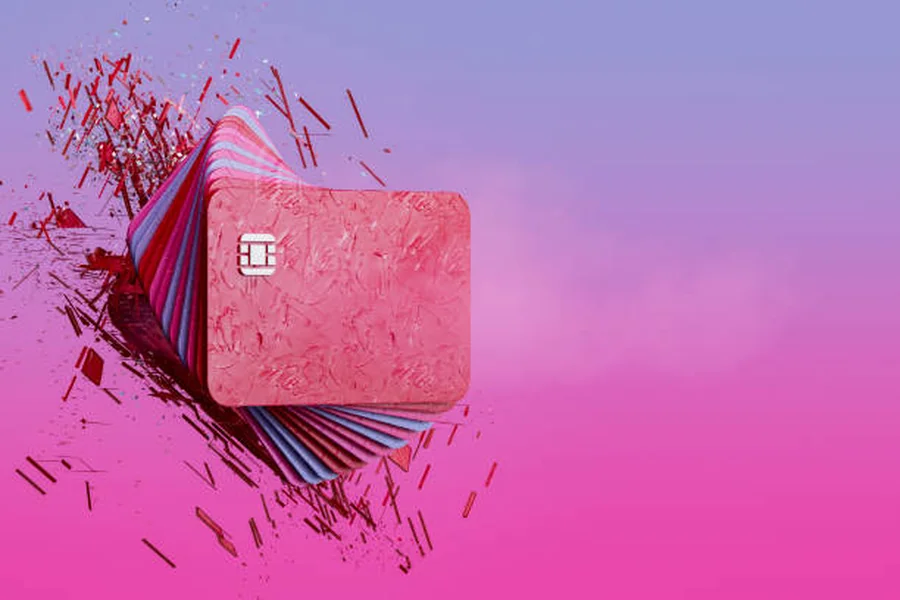 Credit Card Hot Pink