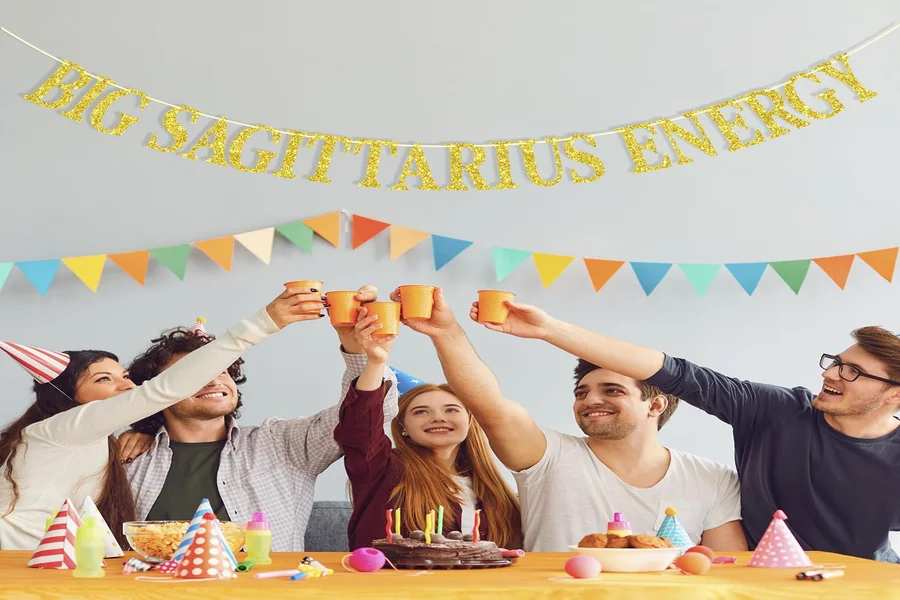 Zodiac Sign Sagittarius Style A Yard Card